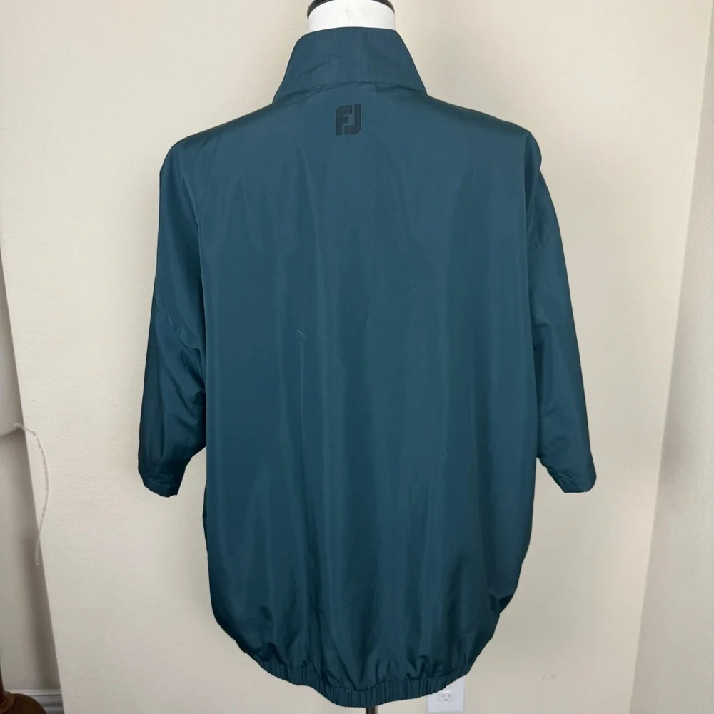 DRYJOYS By Footjoy Mens Pull Over 100% Polyester Golf Jacket | Size XXL